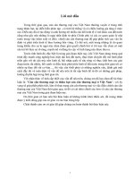 Tiểu luận kinh tế vĩ mô nâng cao cán cân thương mại và thâm hụt cán cân thương mại ở việt nam 