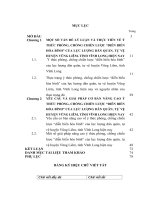 LUẬN văn THẠC sĩ   ý THỨC PHÒNG CHỐNG CHIẾN lược DIỄN BIẾN hòa BÌNH của lực LƯỢNG dân QUÂN tự vệ HUYỆN VŨNG LIÊM, TỈNH VĨNH LONG HIỆN NAY