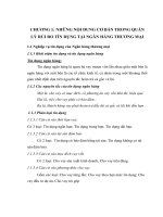 Tăng cường quản lý rủi ro tín dụng tại chi nhánh Ngân hàng Ngoại thương Hà Nội