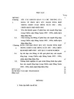 LUẬN văn THẠC sĩ   ĐẢNG CỘNG sản VIỆT NAM LÃNH đạo PHÁT HUY sức MẠNH TỔNG hợp TRONG CHIẾN CUỘC ĐÔNG XUÂN 1953   1954 và CHIẾN DỊCH điện BIÊN PHỦ