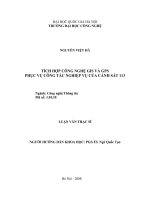 Tích hợp công nghệ GIS và GPS phục vụ công tác nghiệp vụ của cảnh sát 113