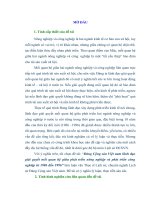 LUẬN văn THẠC sĩ   ĐẢNG CỘNG sản VIỆT NAM LÃNH đạo GIẢI QUYẾT mối QUAN hệ GIỮA PHÁT TRIỂN NÔNG NGHIỆP VÀ PHÁT TRIỂN CÔNG NGHIỆP GIAI đoạn 1986 1996