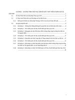 CHƯƠNG TRÌNH ĐỀ XUẤT KHÔI PHỤC SỚM: PHÁT TRIỂN VÀ ĐÁNH GIÁ CÁC GIẢI PHÁP