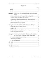 Khóa luận khảo sát phương pháp bình sai lưới trắc địa tự do và ứng dụng trong xử lý lưới thi công công trình 