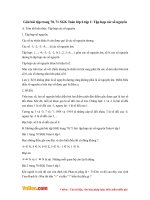 Giải bài tập trang 70, 71 SGK Toán lớp 6 tập 1: Tập hợp các số nguyên