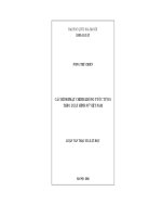 Các hình phạt chính không tước tự do theo luật hình sự việt nam 