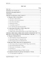 Khóa luận lập dự án đầu tư mở tuyến buýt trần khánh dư   mê linh 