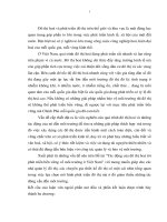 Tác động của đô thị hoá tới phát triển bền vững về môi trường ở Việt Nam