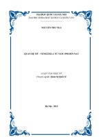 Quan hệ Mỹ - Venezuela từ năm 1998 đến nay