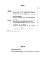 LUẬN văn THẠC sĩ    vấn đề dân tộc và THỰC HIỆN CHÍNH SÁCH dân tộc TRÊN địa bàn TỈNH THÁI NGUYÊN HIỆN NAY