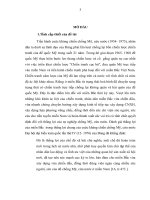 LUẬN văn THẠC sĩ   ĐẢNG CỘNG sản VIỆT NAM LÃNH đạo CHUYỂN HƯỚNG xây DỰNG KINH tế ở MIỀN bắc TRONG điều KIỆN có CHIẾN TRANH PHÁ HOẠT GIAI đoạn 1965 1968
