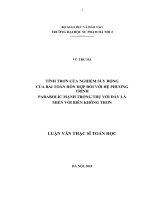 Tính trơn của nghiệm suy rộng của bài toán hỗn hợp đối với hệ phương trình parabolic mạnh trong trụ với đáy là miền với biên không trơn