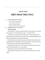 Tiểu luận biện pháp thi công ép cọc và một số công tác khác 