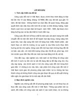 LUẬN án TIẾN sĩ   cơ sở KHOA học và THỰC TIỄN của CÔNG CUỘC đổi mới KINH tế ở VIỆT NAM