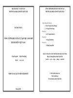 Tăng cường khả năng tự tạo việc làm cho thanh niên Việt Nam.PDF