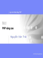 Lập trình Web động PHP