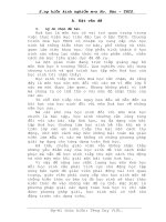 Sáng kiến kinh nghiệm Xây dựng và đưa ra các dạng toán Hoá học thường gặp