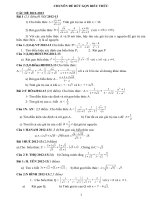 CHUYÊN đề rút gọn BIỂU THỨC các  đề đã THI vào l10 từ 2012 2016 các TỈNH MIỀN bắc