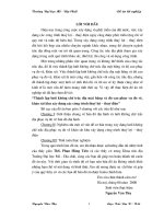 Khóa luận thành lập lưới khống chế trắc địa mặt bằng và độ cao phục vụ đo vẽ, khảo sát khu xây dựng các công trình thủy lợi, thủy điện 