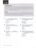 TNT toeic   reading comprehension test 2 part V,VI