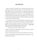 Tăng cường quản lý tài chính của tổ chức DKT Quốc tế tại Việt Nam