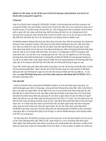 Nghiên cứu lâm sàng, các yếu tố liên quan và hình ảnh xquang, cộng hưởng từ của hoại tử vô khuẩn chỏm xương đùi ở người lớn