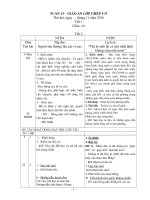 Giáo án lớp ghép 4+5. Tuần 13. Tham khảo