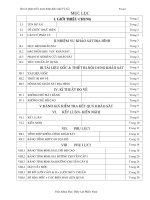 Báo cáo Khảo sát địa hình dự án phát triển trạm bơm điện nhỏ giai đoạn 1 mô hình trạm bơm điện nhỏ f2G2