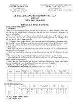 Ke hoach giang day ngu van 6 chuan KTKN moi