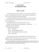 Khóa luận lập biện pháp kỹ thuật thi công cho công trình nhà học 4 tầng tại trường cao đẳng công nghiệp và xây dựng thuộc phương đông   uông bí   quảng ninh 