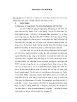 Dự án đổi mới mô hình quản lý cá nhân và nhóm làm việc trong tổng công ty tài chính cổ phần dầu khí việt nam  PVFC  