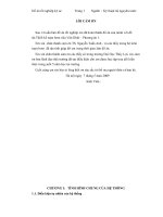 Khóa luận thiết kế trạm bơm tiêu vân đình – phương án 1 