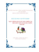 QUY TRÌNH SẢN XUẤT DẦU NHỜN TẠI NHÀ MÁY SẢN XUẤT DẦU NHỜN NHÀ BÈ