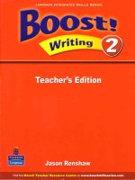 Boost writing 2 teacher s edition 