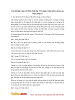 Giải bài tập trang 122 SGK Sinh lớp 7: Đa dạng và đặc điểm chung của lớp Lưỡng cư