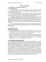 Khóa luận thiết kế nhà máy sản xuất xi măng poolang hỗn hợp theo phương pháp khô hiện đại tự động hóa hoàn toàn với năng suất thiết kế là 5 800 tấn một ngày 