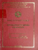 Quản trị rủi ro lãi suất tại ngân hàng thương mại việt nam 