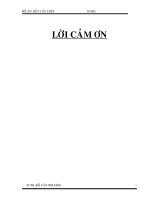 Khóa luận thiết kế khung ngang nhà xưởng 1 tầng, 1 nhịp 