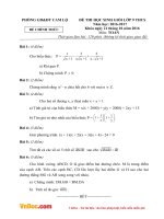 Đề thi học sinh giỏi môn Toán lớp 9 phòng GD&ĐT Cam Lộ, Quảng Trị năm 2016 - 2017