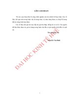 Đánh giá chất lượng dịch vụ công trực tuyến tại cục thuế tỉnh thanh hoá 