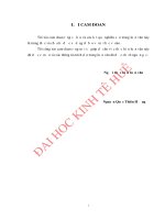 ĐÁNH GIÁ mức độ hài LÒNG của KHÁCH HÀNG đối với CHẤT LƯỢNG DỊCH vụ ăn UỐNG tại KHÁCH sạn sài gòn MORIN HUẾ 