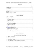 PHÂN TÍCH THỰC TRẠNG THẤT NGHIỆP TP HCM