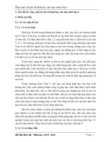 Sáng kiến kinh nghiệm  dạy một số yếu tố hình học cho HS lớp 5