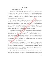 Xác định lợi thế cạnh tranh của công ty TNHH bia huế thông qua việc phân tích chuỗi giá trị bia huda 