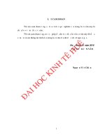 Nâng cao chất lượng dịch vụ tín dụng cho vay hộ nghèo ngân hàng chính sách xã hội chi nhánh huyện đức thọ, tỉnh hà tĩnh 