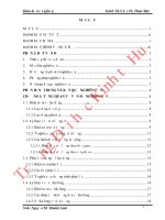 Đánh giá mức độ hài lòng về chính sách tiền lương và phúc lợi của nhân viên sản xuất trực tiếp tại Công ty cổ phần Dệt may Phú Hòa An