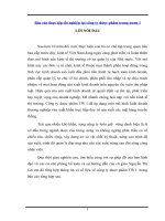 Luận văn báo cáo thực tập tốt nghiệp tại công ty dược phẩm trung ương 1 nam 2016