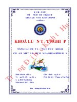 Nâng cao chất lượng dịch vụ khám, chữa bệnh tại bệnh viện đa khoa bình điền 