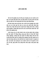 Khóa luận trang trí nội thất biệt thự hoa biển 