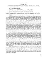 bai dự thi tìm hiểu lịch sử đảng lào cai